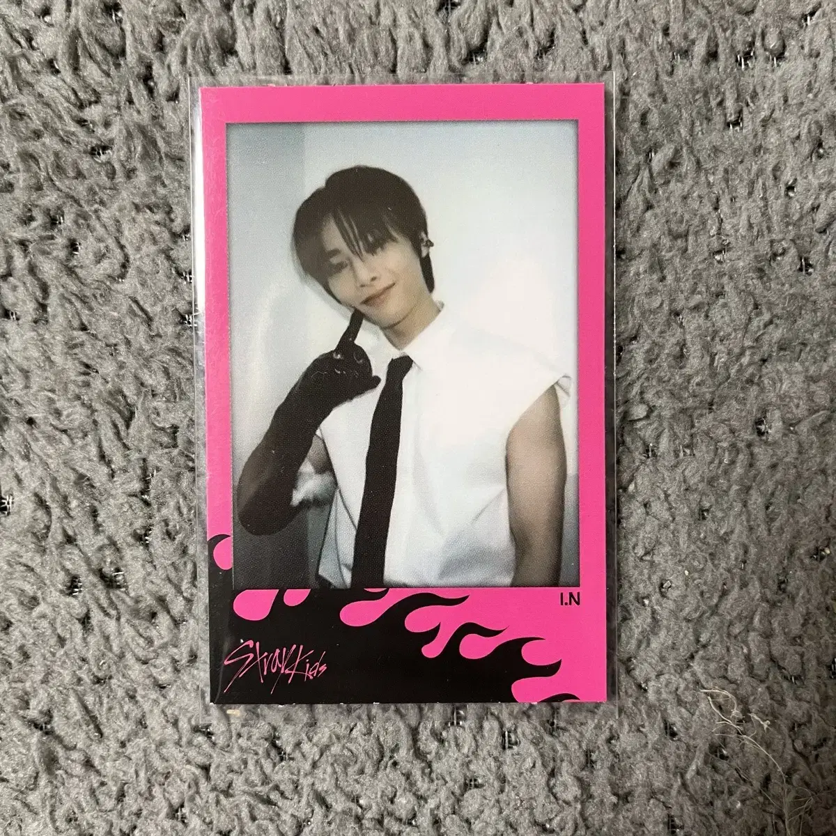 Straykids Rock i.n soundwave luckydraw Chappole Photo Card