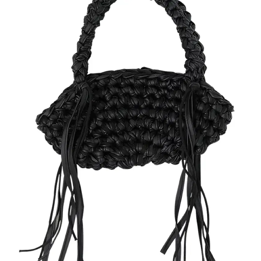 세이스라 (H.M) CURVE SHOULDER BAG, BLACK