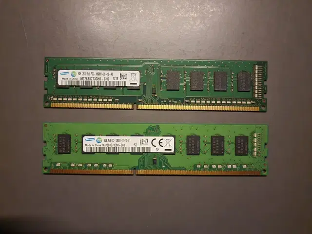 삼성 DDR3 8GB 12800U + 삼성 DDR3 2GB 10600U