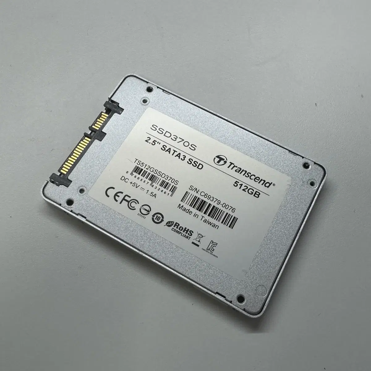 트랜센드 SSD 512GB MLC SATA III 6Gbs 2.5인치