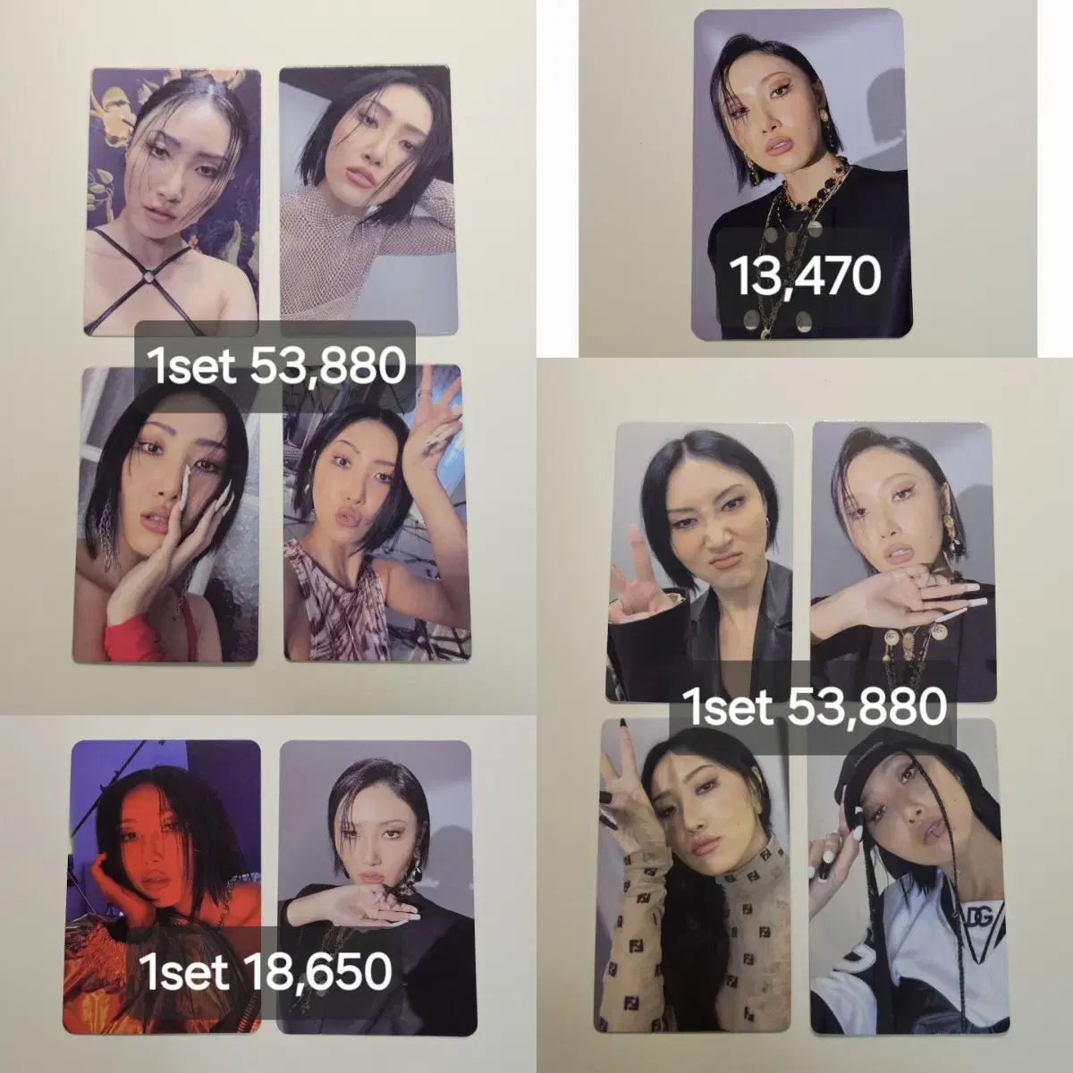 Mamamoo hwasa Guilty Pleasure pre-order benefit photocard Unreleased Photocard