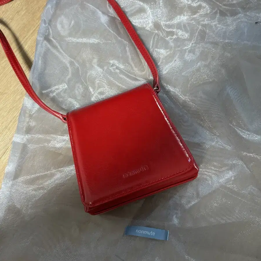 노앤뮤트 Mini toast bag Red