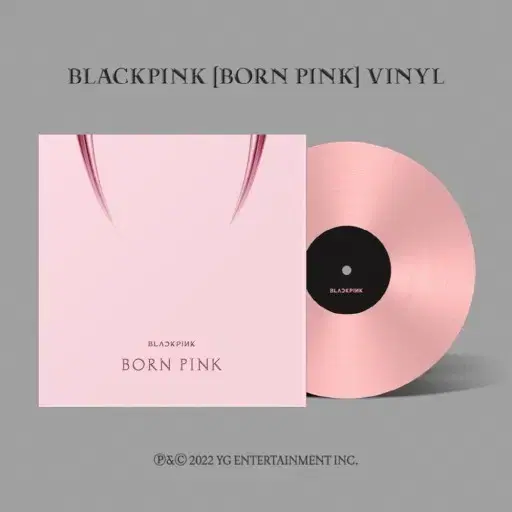 Black Pink Bone Pink limited edition lp