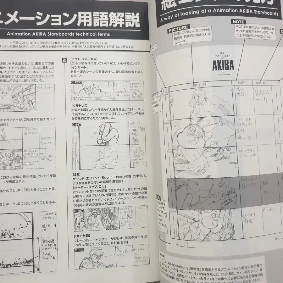 아키라 AKIRA 컴플리트 스토리보드 아트북