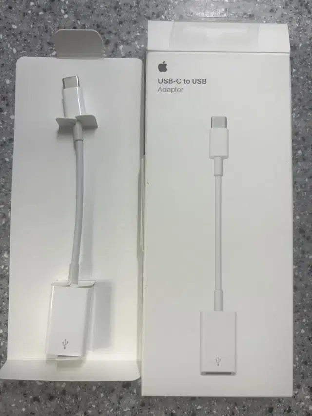 애플 정품 USB-C-USB 허브(어댑터) 풀박스