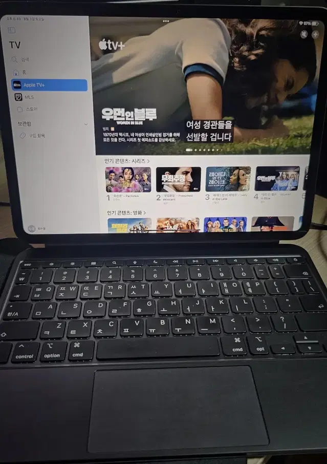 아이패드 프로 11 M4 256gb 애플펜슬, 키보드, 애케플 포함