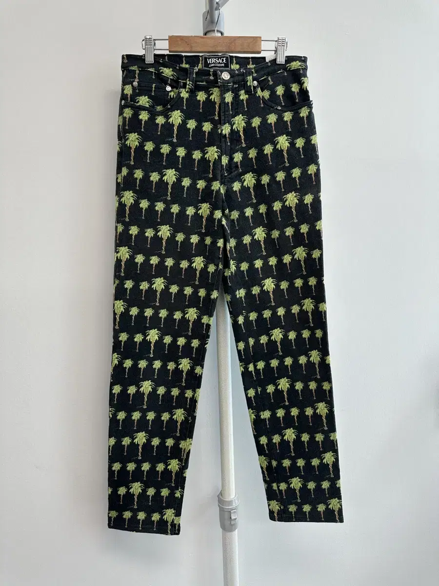 Versace 90s Palm Tree Pants