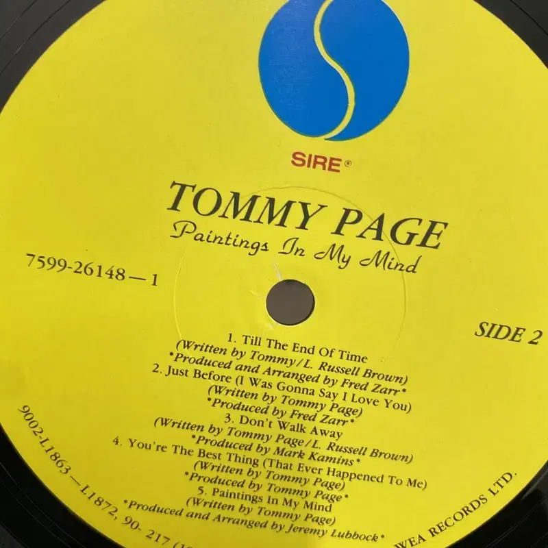 TOMMY PAGE LP / AA5273