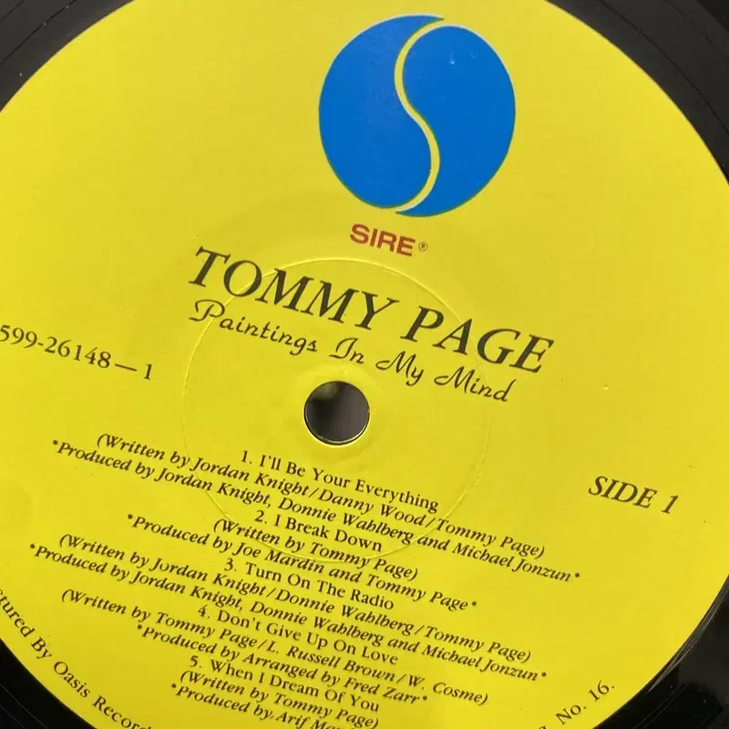 TOMMY PAGE LP / AA5273