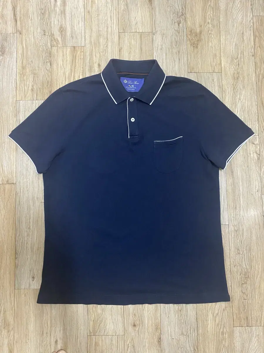 Loro Piana 23ss Regatta Polo Navy XXL(105-Slim 110)