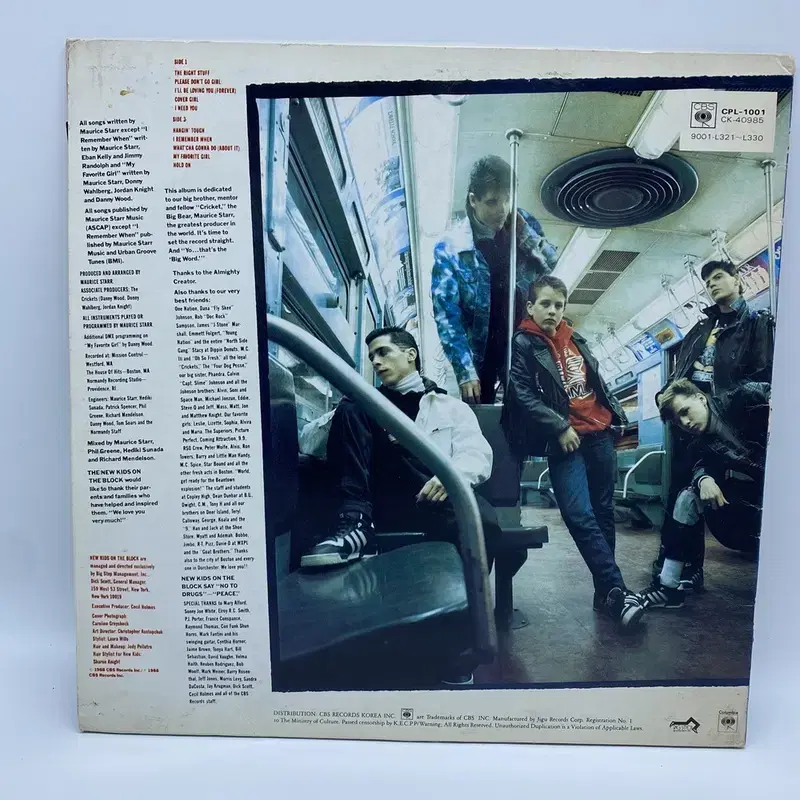 NEW KIDS ON THE BLOCK  LP / AA5275