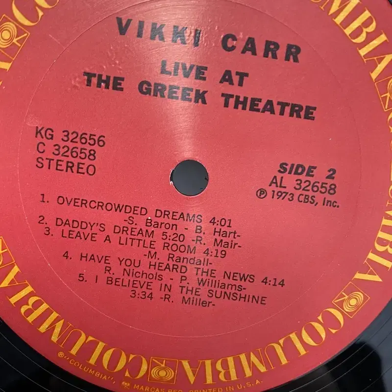 VIKKI CARR LP / AA5286