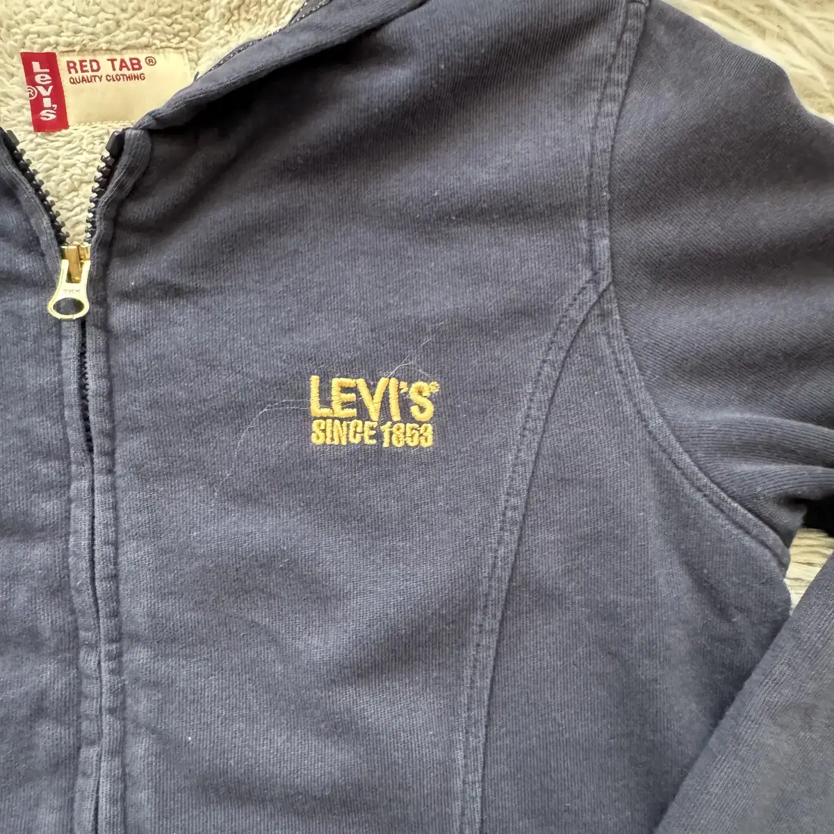 LEVI'S 일본 빈티지 기모 후드 집업 리바이스 후드집업 리바이스기모