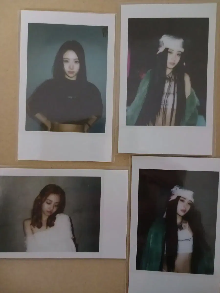 le sserafim pop up polaroid huh yunjin wts