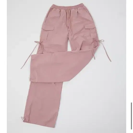 Nuu pink shirring ribbon pants셔링리본팬츠