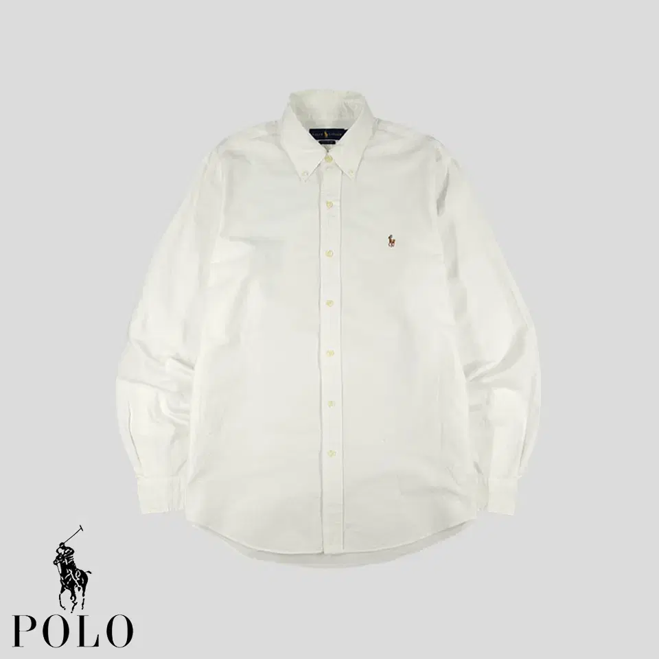 Polo Ralph Lauren White Multipony Button-down Oxford Classic Fit Cotton Southern Shirt