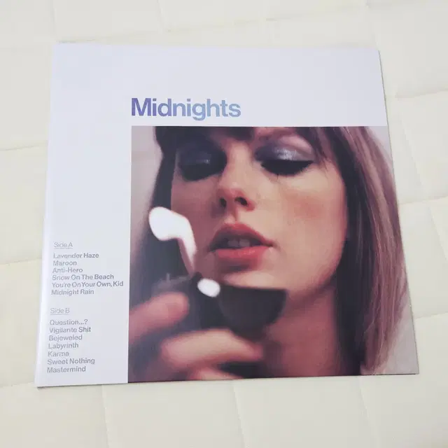 테일러 스위프트 Midnights LP (블루)