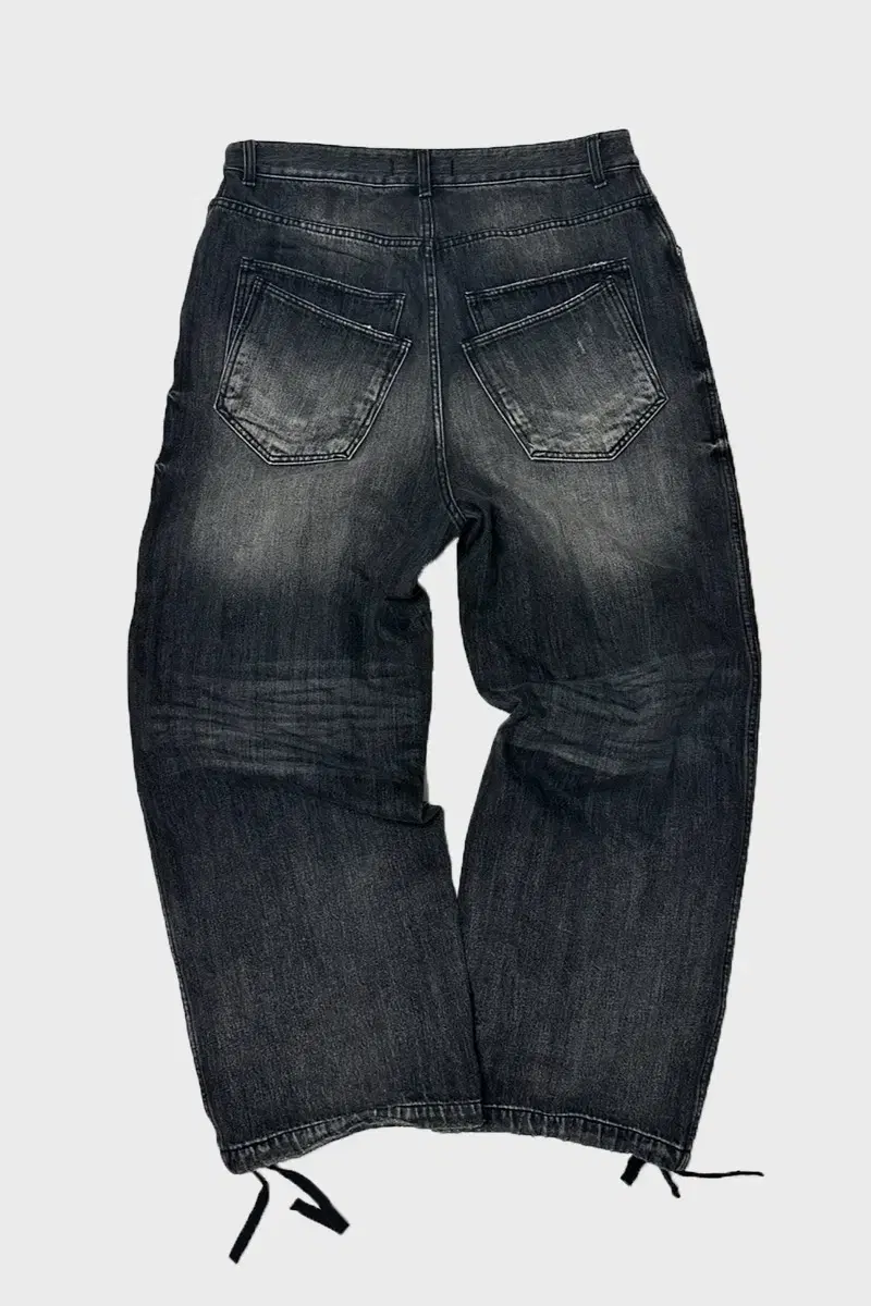 [1] Non-nodal Double Pocket Japanese Denim Black