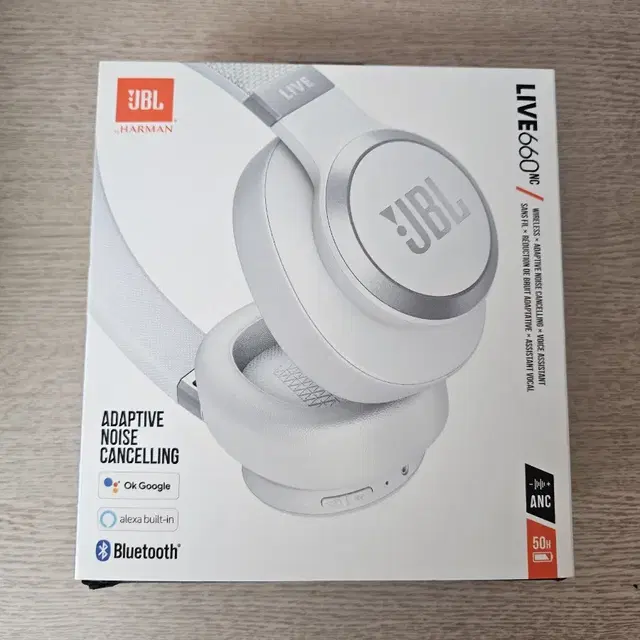 JBL LIVE660NC 노이즈캔슬링 블루투스 헤드폰