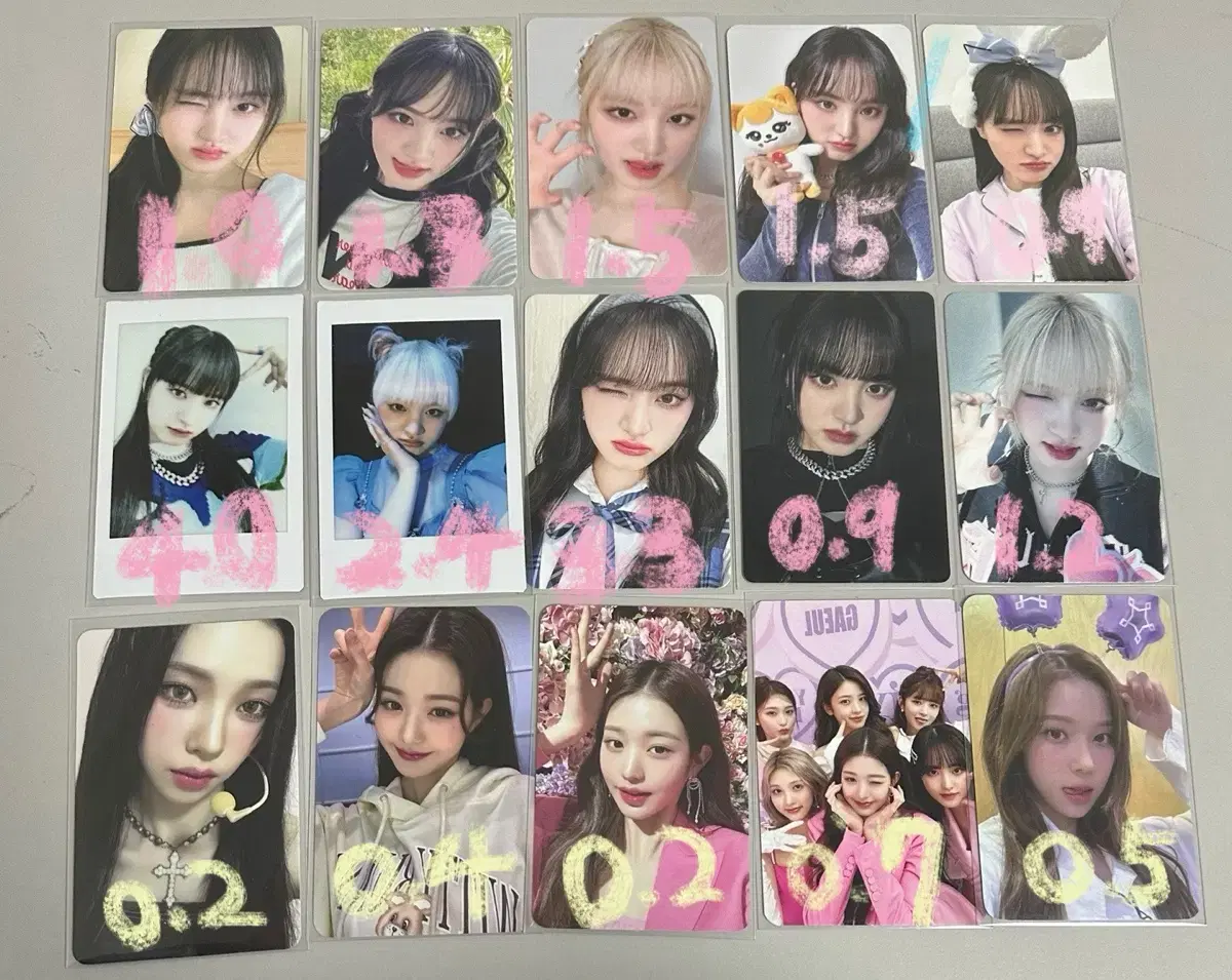 ive jang wonyoung liz photocard wts buncheol ahn yujin lay leeseo gaeul formaga lowest price