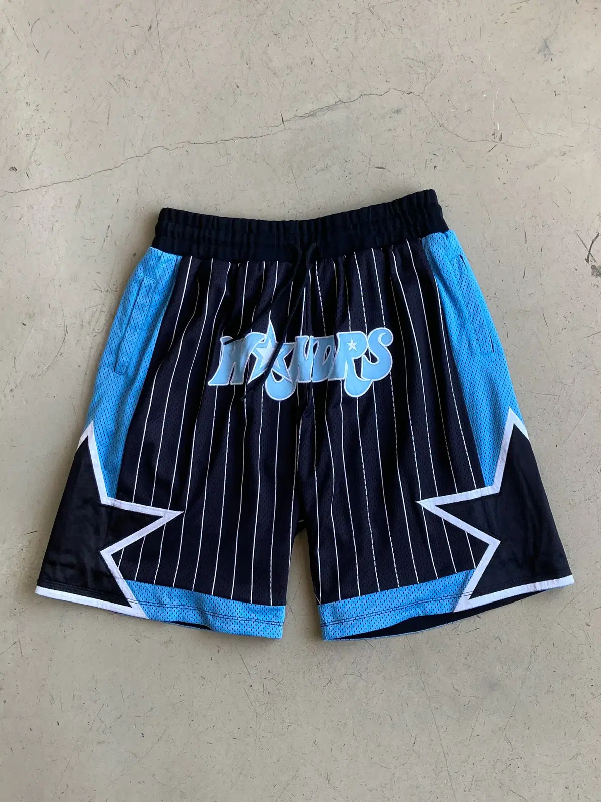 WKNDRS Striped Player Shorts