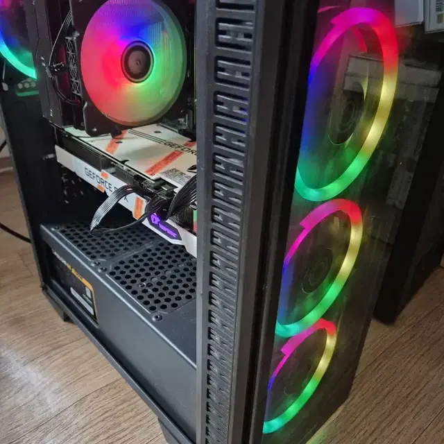 고사양 게이밍 본체 i7-9700k 3060ti 16gb 500gb