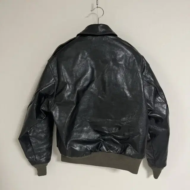 NMR TYPE A-2 LEATHER JACKET 라지사이즈