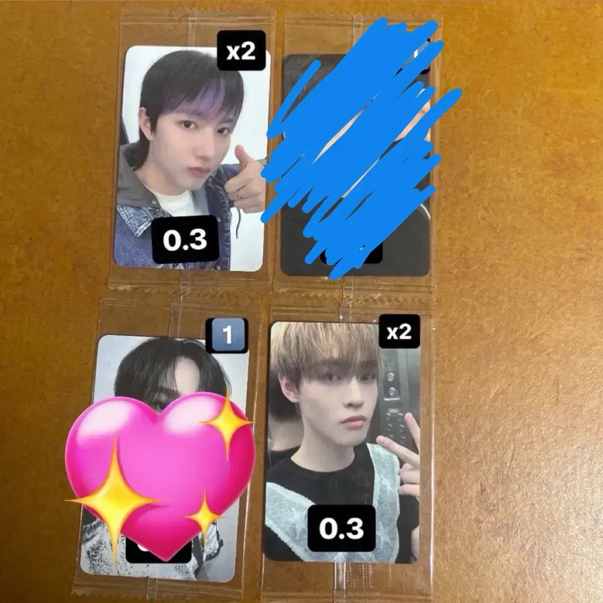 NCT Dream renjun chenle ktown4u video call event fansign photocard unreleased photocard Smoothies