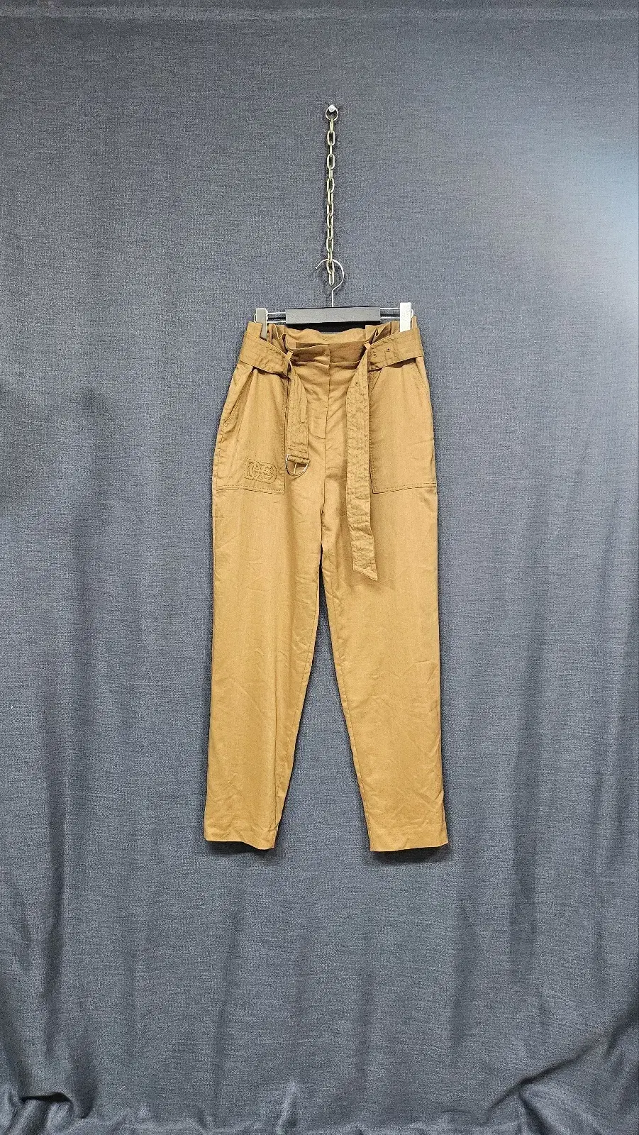 DECO Cotton Exhaust Pants in Camel Brown