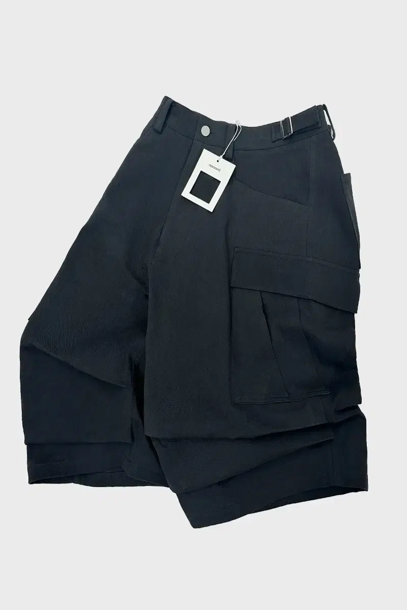 [1] Non-Nodal Side Cargo Shorts Black