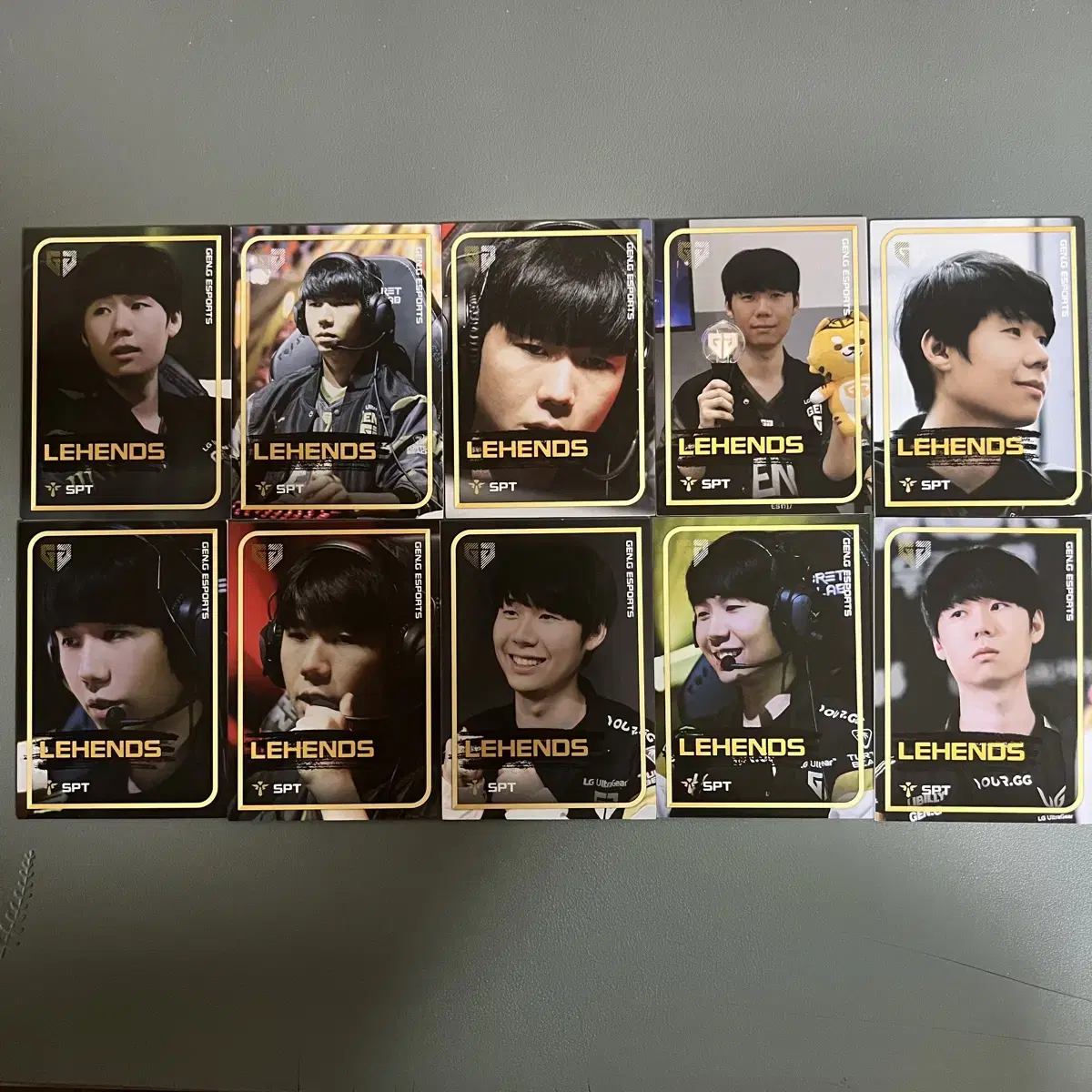 Xenji Official Collector's Edition kard Richens Base full set 10 pieces