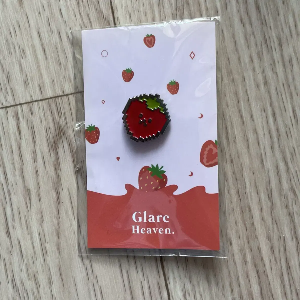 Baekhyun Strawberry Badge