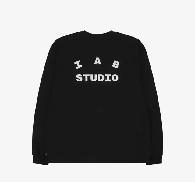 아이앱 스튜디오 롱슬리브 블랙 - 23FW XXL 2XL