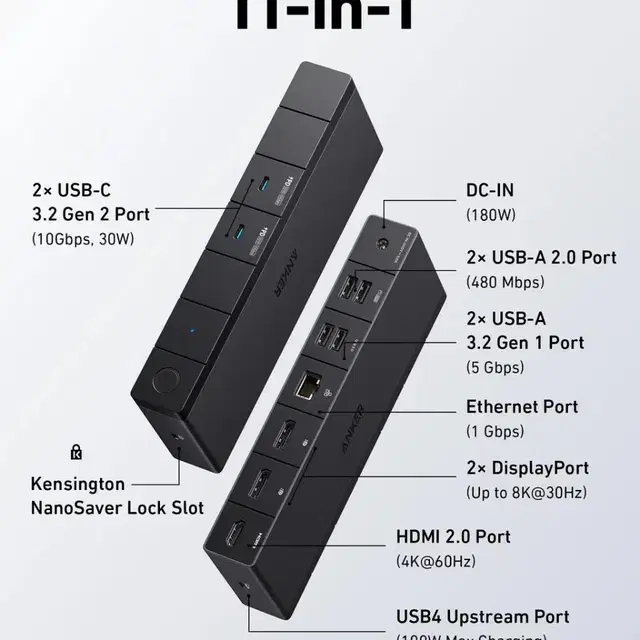 [미개봉][택포] Anker 568 USB4 Docking Station