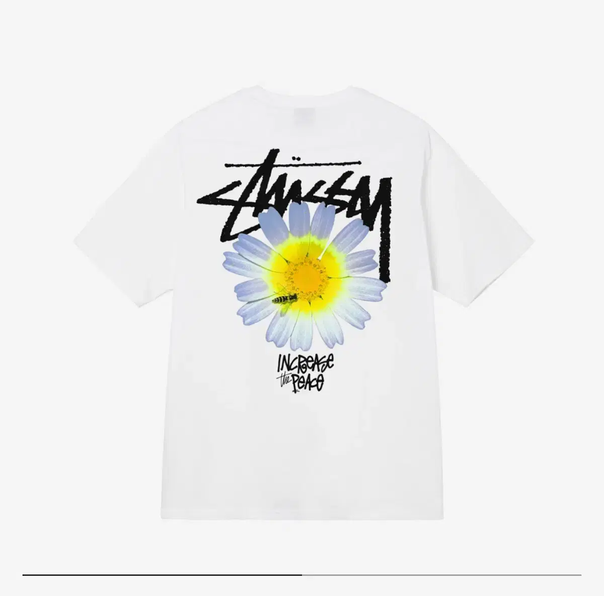 Stussy ITP Flower Short Sleeve T-Shirt White New XL