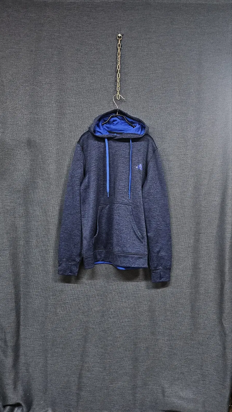 Adidas Warmer Hoodie (Bloo - Brushed)