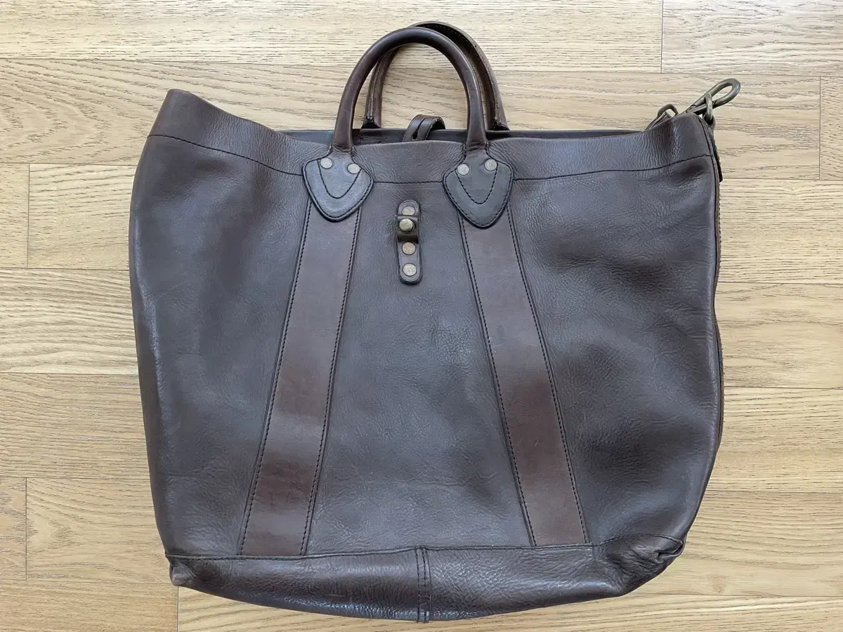 RRL (더블알엘) 가죽 토트백 (leather tote)