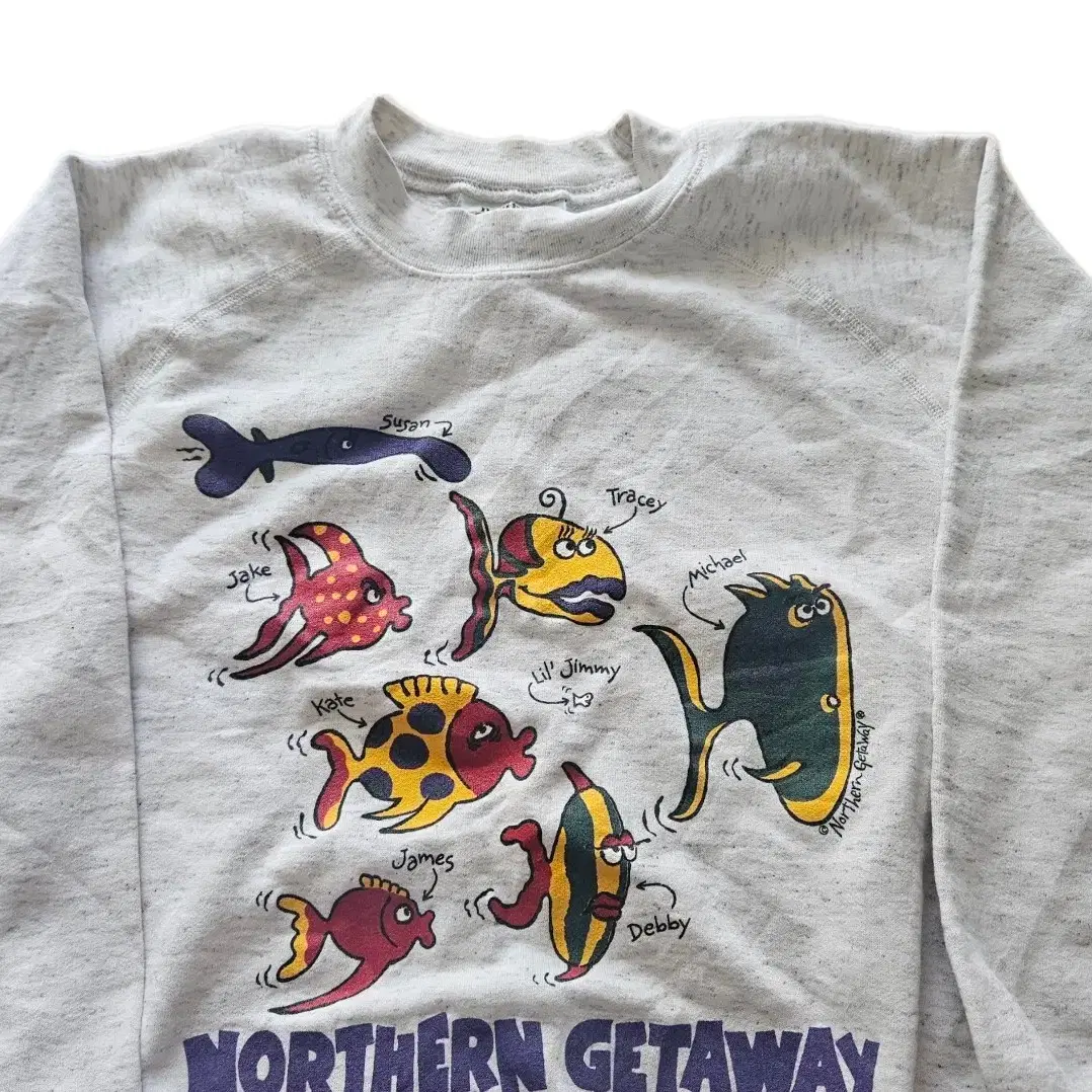 90s northern getaway 빈티지 스웻셔츠