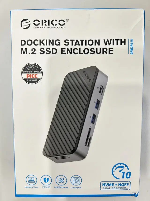 오리코 m.2 ssd 하드디스크 케이스 usb 3.2