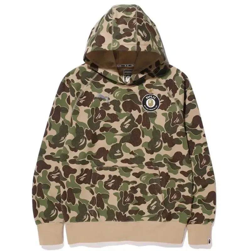 BAPE X Puma ABC Camo Hoodie 베이프 카모 후드티