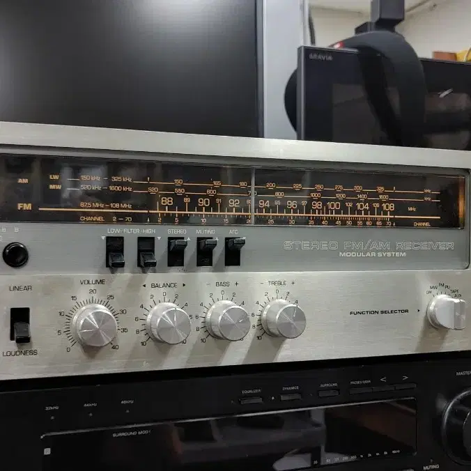 텔레풍켄 TR 300 hifi 리시버 앰프