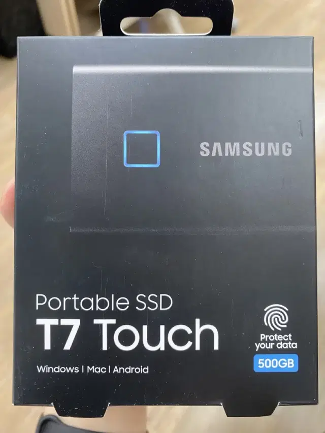 [SAMSUNG]portable ssd t7 touch 500GB