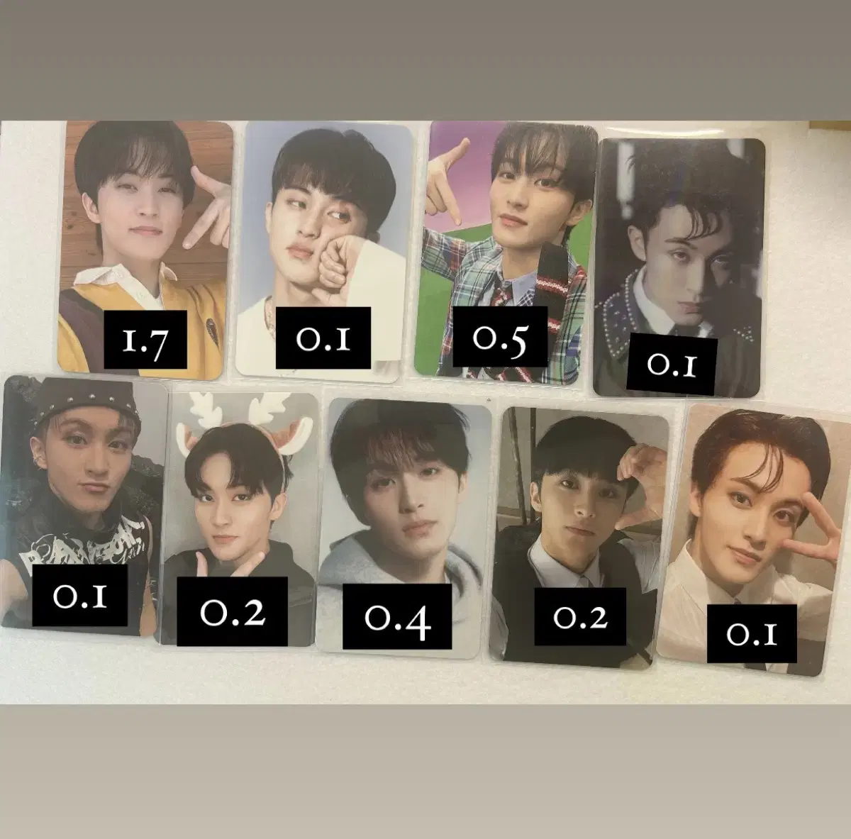 NCT MarkPhotocardWts NCT127 NCTDREAM nct unreleased photocard DreamShow