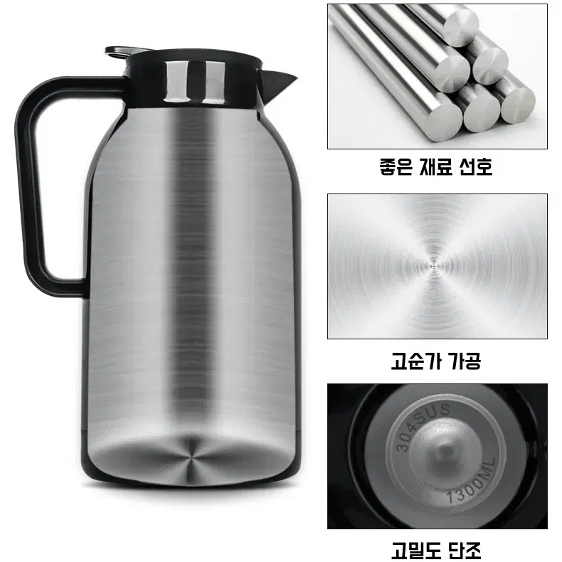 (무료배송) 1300ML 대용량 차량용 보온 전기포트 12V/24V