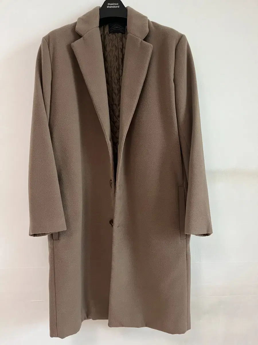 Men's Single Winter Coat Camel