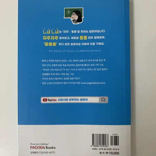 시바시바 공부하는 일본어 책