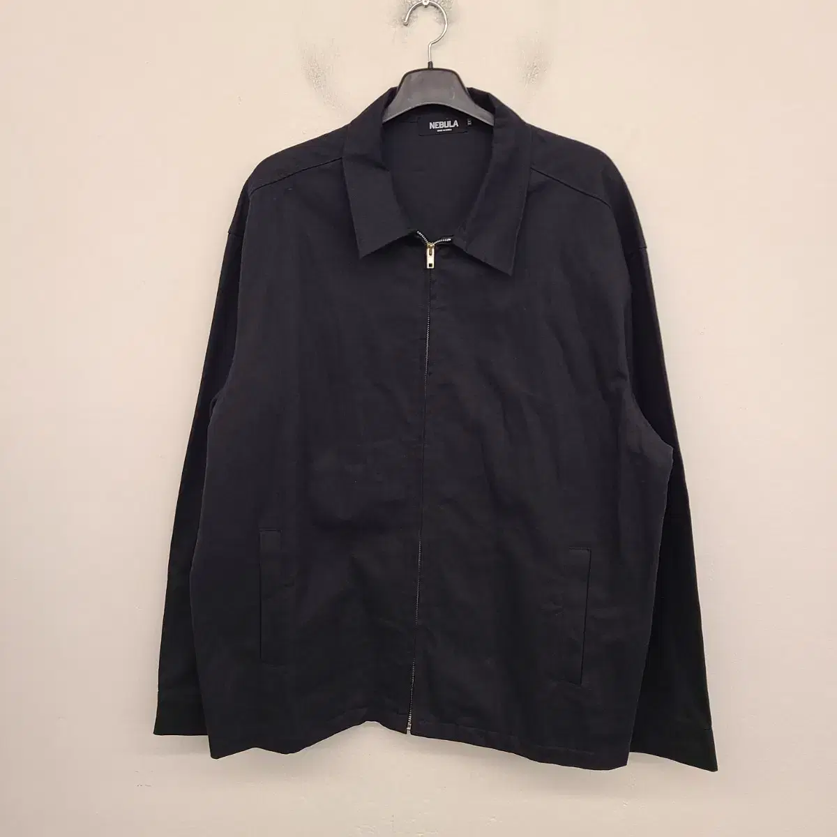 [115/3XL] Bimono kihno basic zip-up jacket