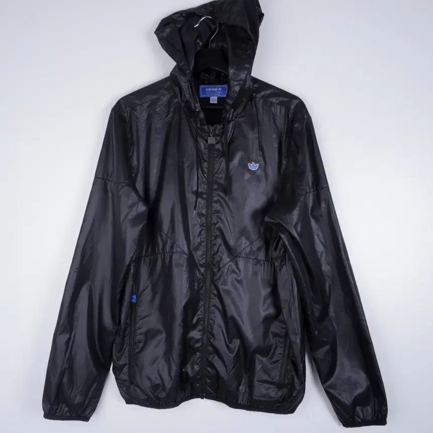 Adidas Firebird Embroidered Black Windbreaker VIA2437