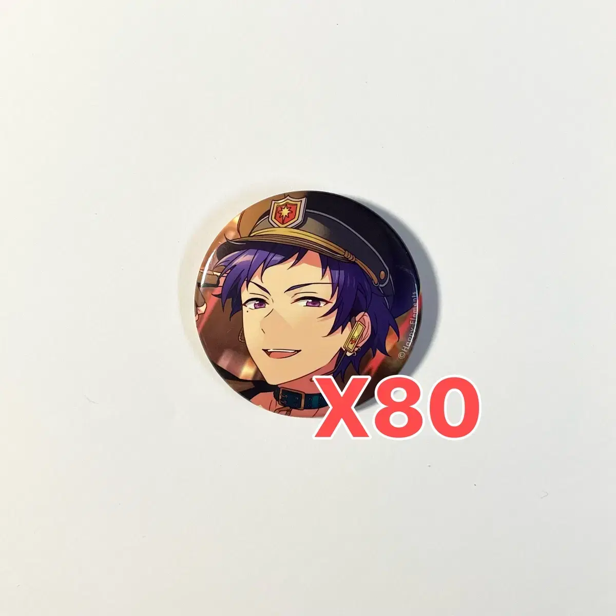 Ensemble Stars Ensemble Stars Fushimi Yuzuru Flambe ShuffleCore Shuffle Can with Badge Cover