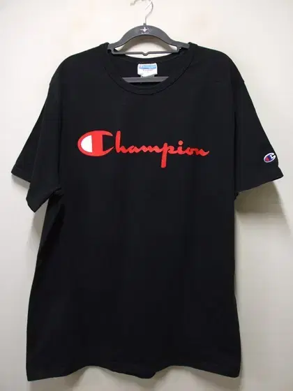 Champion Big Logo Cotton Round Neck T-Shirt XL